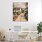 Stupell Industries Scenic Cottage Road Canvas Design by Petal Prints Design